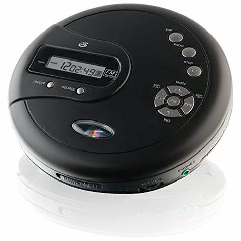 gpx pc332b portable cd player