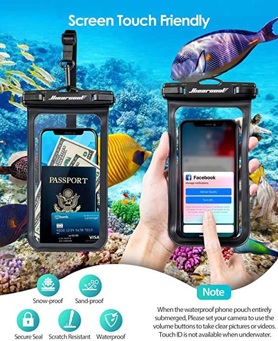 Waterproof Phone Pouch by Hiearcool