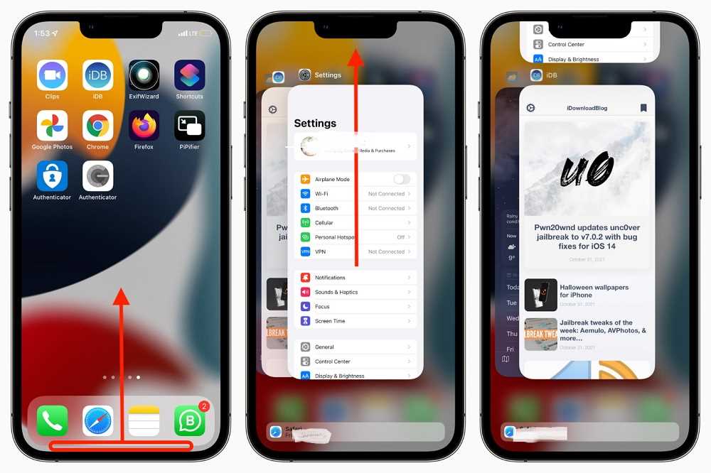 Close Apps on iPhone 13 and 13 pro
