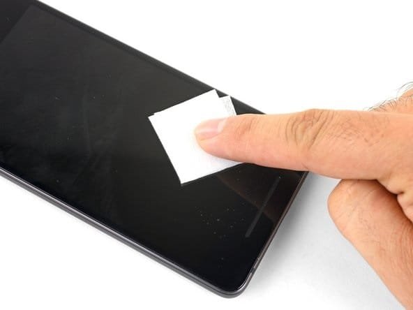 Phone Screen fix by Sandpaper