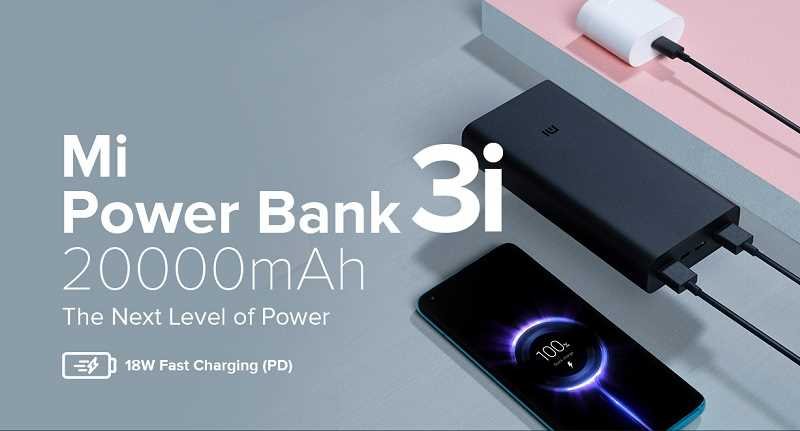 MI Power Bank 3i