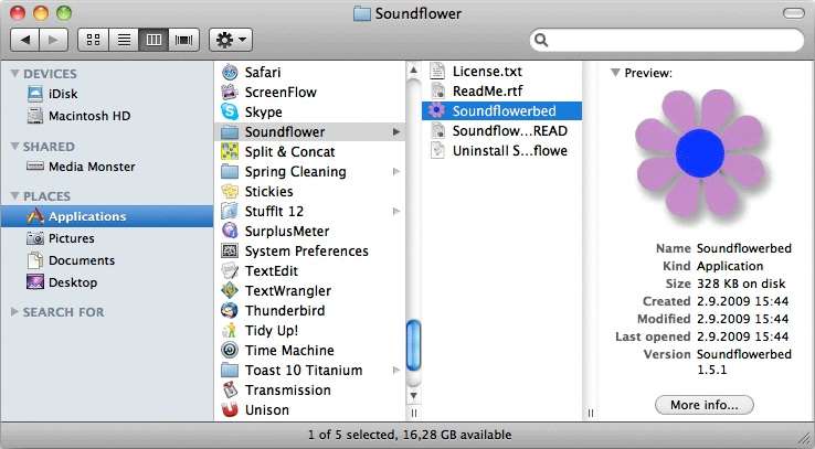 Soundflower on Mac
