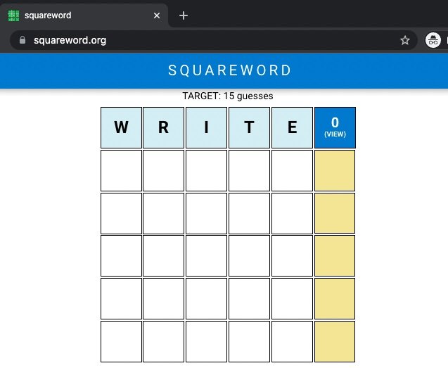 Squareword