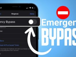 Emergency Bypass On iPhone