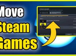 Move Steam Games to Another Drive