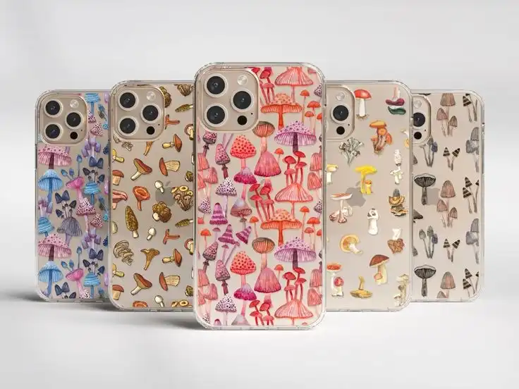 iPhone 14 pro Mushroom Cases