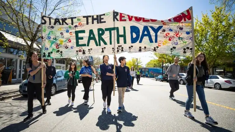earth day Promote the event