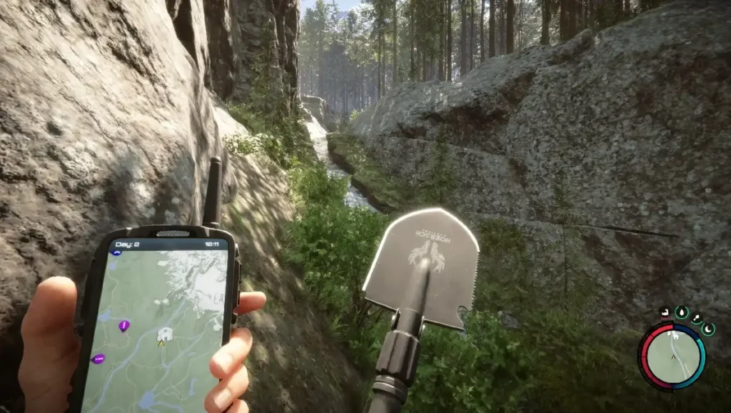 Sons of the forest shovel location 