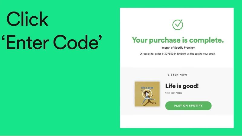 How can you use a Spotify gift card