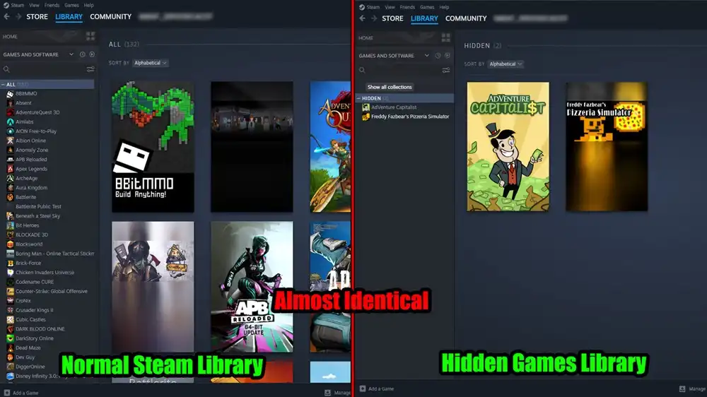 Unhiding a Stealthy Steam Game