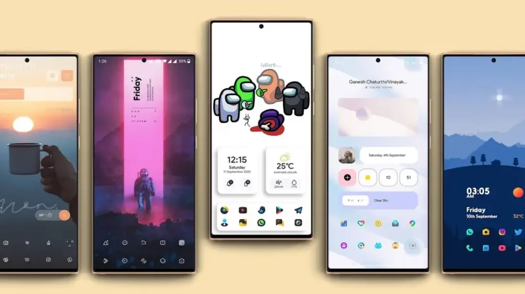 Androind 15 Extended Theme Customization