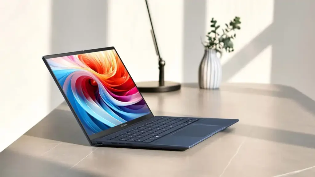 Asus Zenbook 14 OLED Connectivity and Battery life
