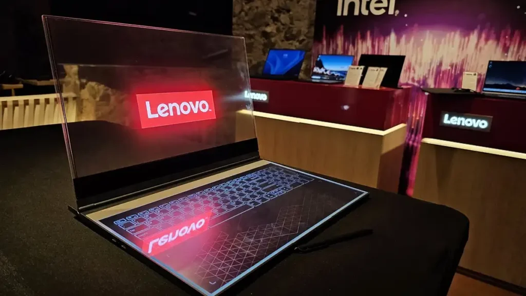 Lenovo Transparent Laptop Hands-On: A Quick Look into the Future
