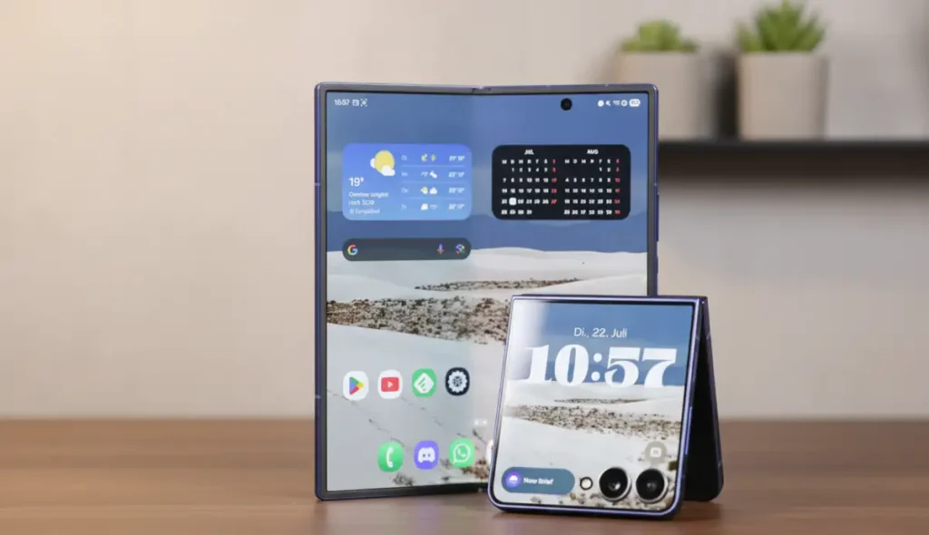 Brilliant Foldable Displays Of Samsung Galaxy Z Fold 7