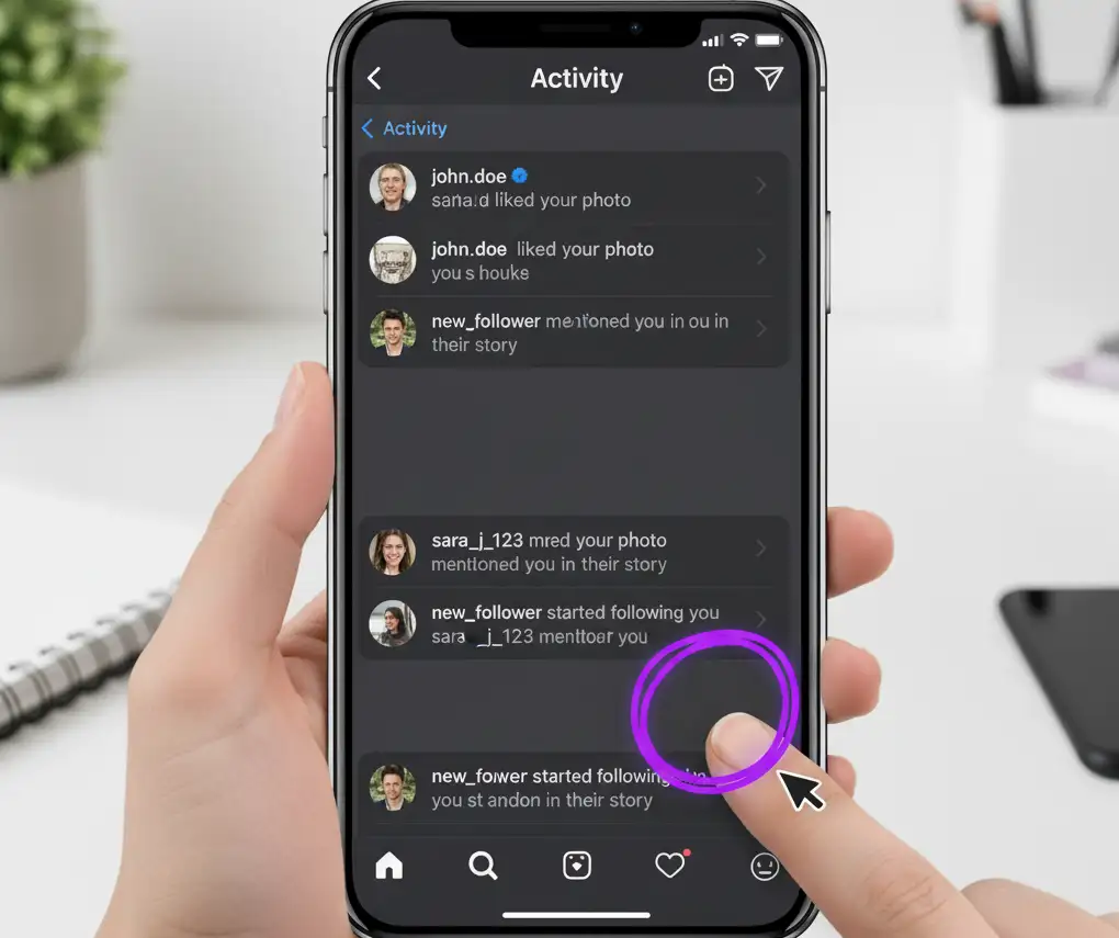 Seeing Story Shares in Instagram