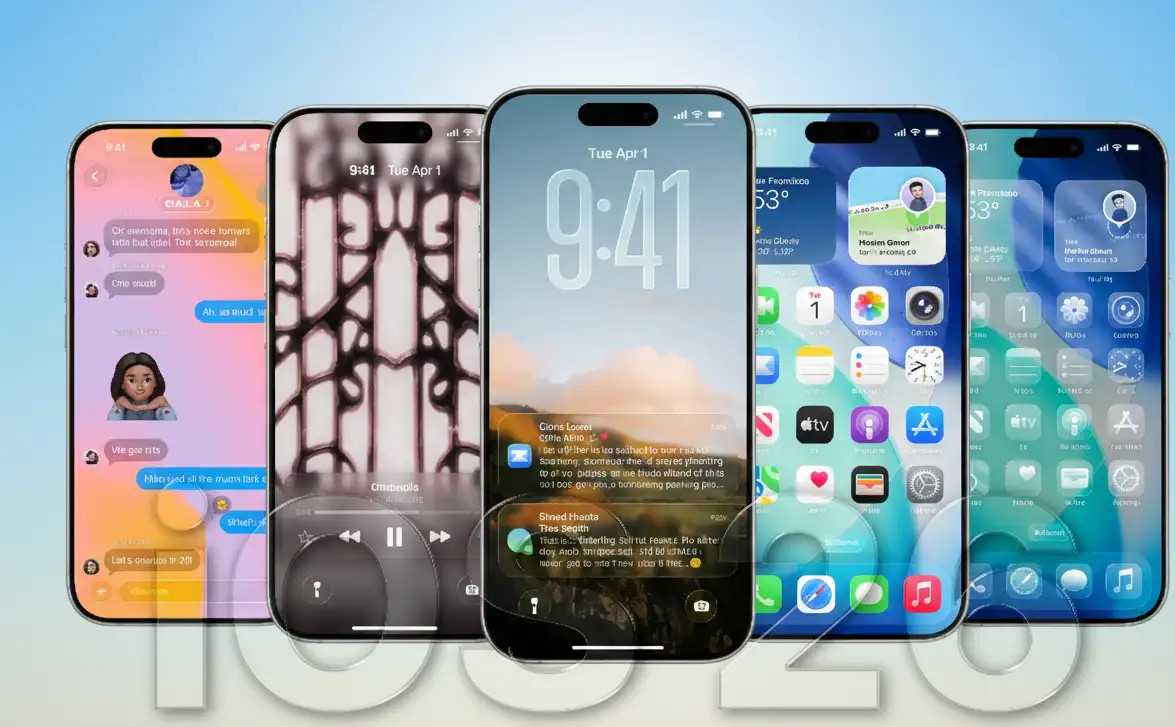 IOS 26 Features Liquid Glass Design Eligible IPhones MobbiTech ios-26-features-liquid-glass-design-eligible-iphones-mobbitech
