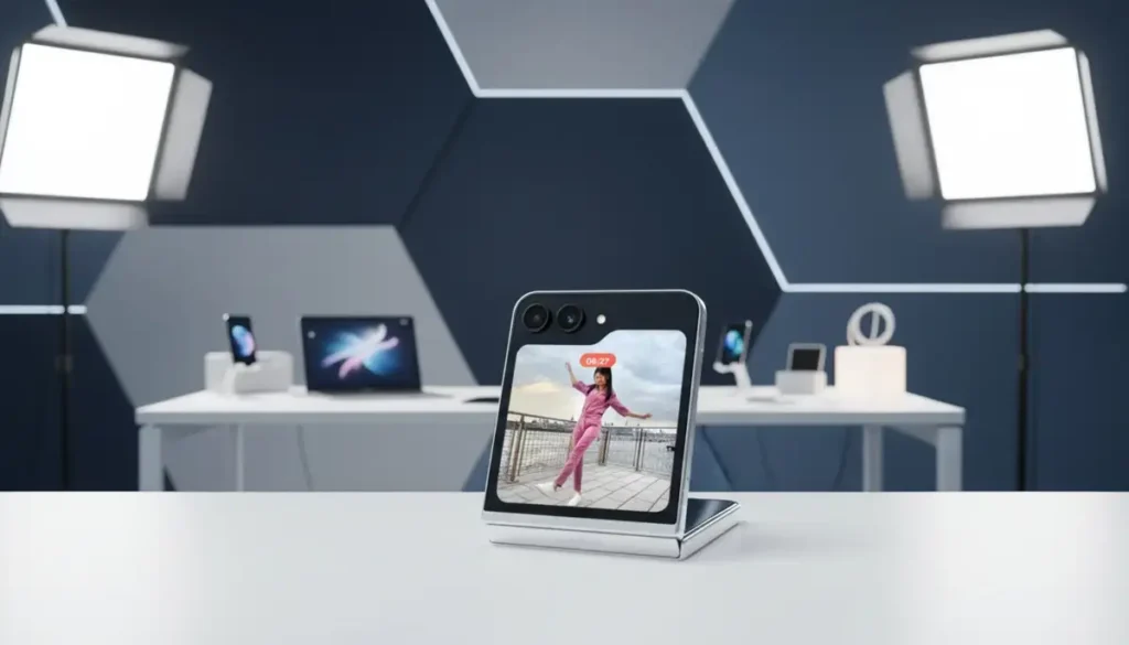 Galaxy Z Flip 7 Camera back Setup